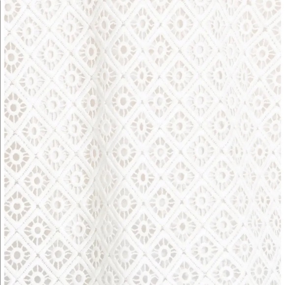 IRO White Embroidered Lace Long Sleeve Top Size 40 / Large - Picture 3 of 12